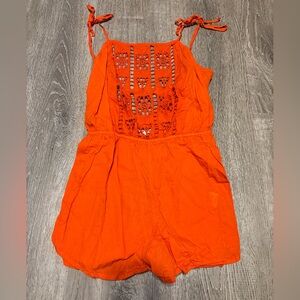 O'Neill Bright Orange Sleeveless Top